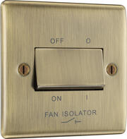 BG NexusFan Isolator - Antique Brass product image
