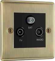 BG Nexus - TV & Satellite Outlets - Antique Brass product image 8
