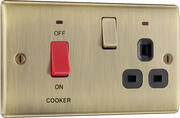 BG Nexus - Cooker Unit Switches - Antique Brass product image