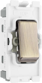 BG Nexus - Grid Switches - Antique Brass product image