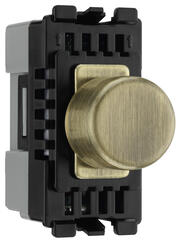 BG Nexus - 2 Way 200w Trailing Edge Grid Dimmer - Antique Brass product image